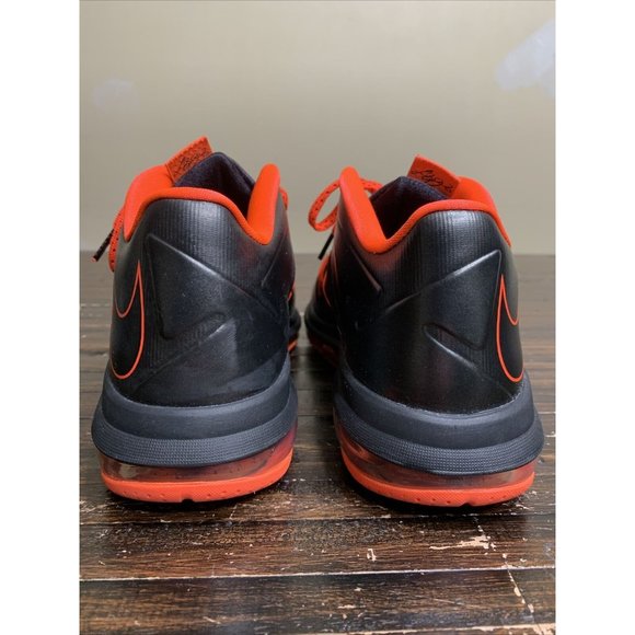 Nike Air Max Lebron X 10 Low Black Total Crimson 579765-001 Men's Size 8.5 Clean - Picture 5 of 10